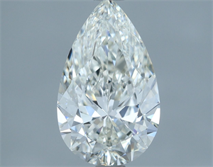 Picture of Natural Diamond 1.50 Carats, Pear with  Cut, H Color, SI1 Clarity and Certified by IGI