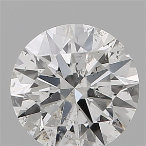 Picture of Natural Diamond 0.60 Carats, Round with Excellent Cut, F Color, I1 Clarity and Certified by GIA