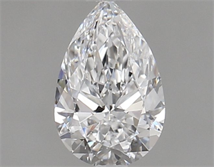 Picture of Natural Diamond 0.70 Carats, Pear with  Cut, D Color, VVS2 Clarity and Certified by GIA