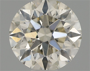 Picture of Natural Diamond 0.51 Carats, Round with Excellent Cut, J Color, SI2 Clarity and Certified by IGI