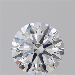 Picture of Natural Diamond 1.71 Carats, Round with Excellent Cut, D Color, VVS2 Clarity and Certified by GIA