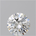 Natural Diamond 4.17 Carats, Round with Excellent Cut, H Color, VS1 Clarity and Certified by GIA