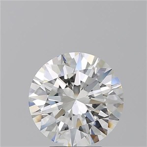 Picture of Natural Diamond 4.17 Carats, Round with Excellent Cut, H Color, VS1 Clarity and Certified by GIA