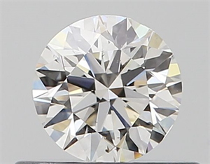 Picture of Natural Diamond 0.40 Carats, Round with Excellent Cut, H Color, SI1 Clarity and Certified by GIA