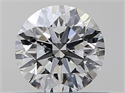 Natural Diamond 0.40 Carats, Round with Excellent Cut, G Color, SI1 Clarity and Certified by GIA