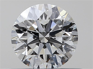 Picture of Natural Diamond 0.40 Carats, Round with Excellent Cut, G Color, SI1 Clarity and Certified by GIA