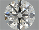 Natural Diamond 2.04 Carats, Round with Excellent Cut, K Color, VS2 Clarity and Certified by GIA