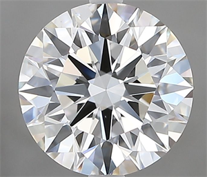 Picture of Natural Diamond 2.10 Carats, Round with Excellent Cut, F Color, VS1 Clarity and Certified by GIA