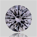 Natural Diamond 0.43 Carats, Round with Excellent Cut, F Color, SI1 Clarity and Certified by GIA