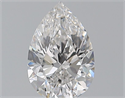 Natural Diamond 1.50 Carats, Pear with  Cut, D Color, VVS1 Clarity and Certified by GIA