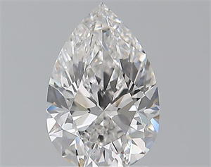 Picture of Natural Diamond 1.50 Carats, Pear with  Cut, D Color, VVS1 Clarity and Certified by GIA