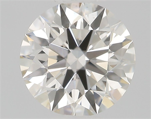 Picture of Natural Diamond 0.40 Carats, Round with Excellent Cut, J Color, VS1 Clarity and Certified by GIA