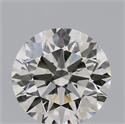 Natural Diamond 0.50 Carats, Round with Excellent Cut, K Color, VS2 Clarity and Certified by GIA