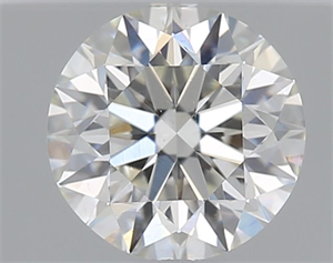 Picture of Natural Diamond 0.42 Carats, Round with Excellent Cut, I Color, SI1 Clarity and Certified by GIA