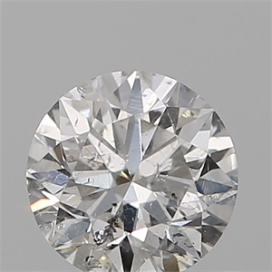 Picture of Natural Diamond 0.50 Carats, Round with Very Good Cut, F Color, SI2 Clarity and Certified by IGI