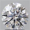 Natural Diamond 2.03 Carats, Round with Excellent Cut, D Color, VS1 Clarity and Certified by GIA