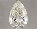 Natural Diamond 4.01 Carats, Pear with  Cut, J Color, VS1 Clarity and Certified by IGI