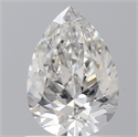 Natural Diamond 0.80 Carats, Pear with  Cut, F Color, SI2 Clarity and Certified by GIA