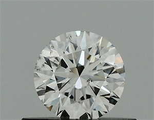 Picture of Natural Diamond 0.40 Carats, Round with Excellent Cut, G Color, SI1 Clarity and Certified by GIA