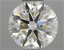 Natural Diamond 0.40 Carats, Round with Excellent Cut, K Color, SI1 Clarity and Certified by IGI