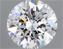 Natural Diamond 0.40 Carats, Round with Very Good Cut, D Color, VVS2 Clarity and Certified by GIA