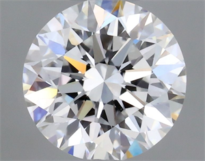 Picture of Natural Diamond 0.40 Carats, Round with Very Good Cut, D Color, VVS2 Clarity and Certified by GIA