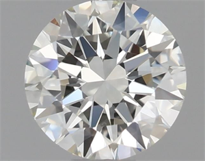 Picture of Natural Diamond 0.50 Carats, Round with Excellent Cut, K Color, VS1 Clarity and Certified by GIA