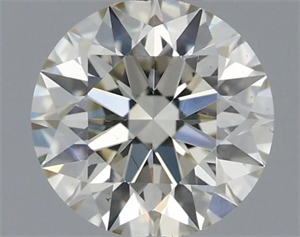 Picture of Natural Diamond 0.40 Carats, Round with Excellent Cut, K Color, VS2 Clarity and Certified by IGI