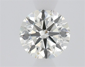 Picture of Natural Diamond 0.48 Carats, Round with Excellent Cut, J Color, VS2 Clarity and Certified by IGI