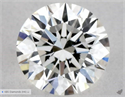 Natural Diamond 0.42 Carats, Round with Excellent Cut, G Color, VS1 Clarity and Certified by GIA