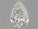 Natural Diamond 1.71 Carats, Pear with  Cut, E Color, SI1 Clarity and Certified by GIA