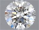 Natural Diamond 0.50 Carats, Round with Excellent Cut, I Color, SI2 Clarity and Certified by GIA