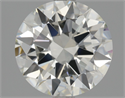 Natural Diamond 2.01 Carats, Round with Excellent Cut, J Color, VVS1 Clarity and Certified by GIA