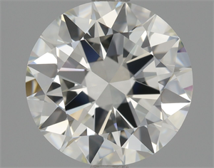 Picture of Natural Diamond 2.01 Carats, Round with Excellent Cut, J Color, VVS1 Clarity and Certified by GIA