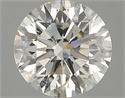 Natural Diamond 2.37 Carats, Round with Excellent Cut, J Color, SI2 Clarity and Certified by GIA