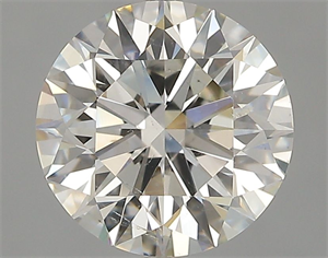 Picture of Natural Diamond 2.37 Carats, Round with Excellent Cut, J Color, SI2 Clarity and Certified by GIA