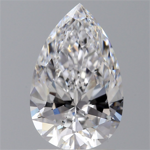 Picture of Natural Diamond 1.50 Carats, Pear with  Cut, D Color, VS2 Clarity and Certified by GIA