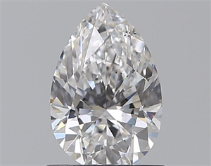 Picture of Natural Diamond 0.90 Carats, Pear with  Cut, D Color, SI1 Clarity and Certified by GIA