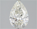 Natural Diamond 1.70 Carats, Pear with  Cut, I Color, SI1 Clarity and Certified by GIA