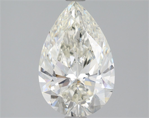 Picture of Natural Diamond 1.70 Carats, Pear with  Cut, I Color, SI1 Clarity and Certified by GIA