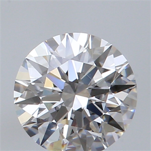 Picture of Natural Diamond 0.40 Carats, Round with Excellent Cut, H Color, VVS2 Clarity and Certified by GIA