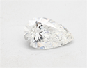 Natural Diamond 2.01 Carats, Pear with  Cut, H Color, SI2 Clarity and Certified by GIA