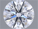 Natural Diamond 0.40 Carats, Round with Excellent Cut, G Color, SI1 Clarity and Certified by GIA