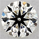 Natural Diamond 0.50 Carats, Round with Very Good Cut, J Color, VS1 Clarity and Certified by GIA