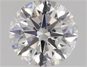 Natural Diamond 1.17 Carats, Round with Excellent Cut, D Color, VVS1 Clarity and Certified by GIA