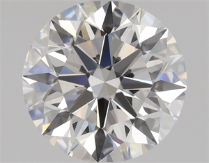 Picture of Natural Diamond 1.17 Carats, Round with Excellent Cut, D Color, VVS1 Clarity and Certified by GIA