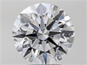 Natural Diamond 3.02 Carats, Round with Excellent Cut, E Color, VS1 Clarity and Certified by GIA