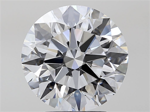 Picture of Natural Diamond 3.02 Carats, Round with Excellent Cut, E Color, VS1 Clarity and Certified by GIA