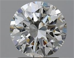 Picture of Natural Diamond 2.02 Carats, Round with Excellent Cut, J Color, IF Clarity and Certified by GIA