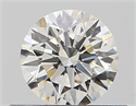 Natural Diamond 0.42 Carats, Round with Excellent Cut, J Color, VS1 Clarity and Certified by GIA